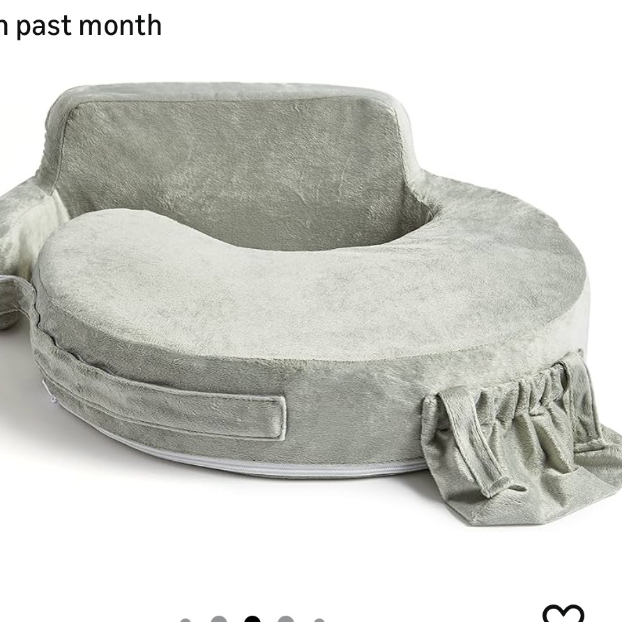 Gray Nursing Pillow